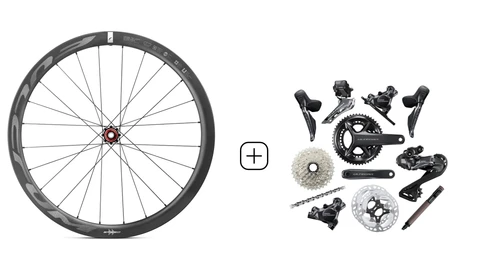 SHIMANO Kit Gruppo Dura Ace Di2 + Ruote Speed 42